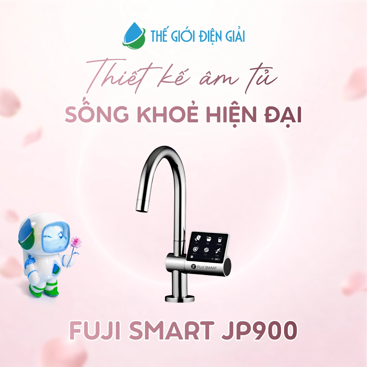 Máy lọc nước điện giải iON kiềm Fuji Smart JP900