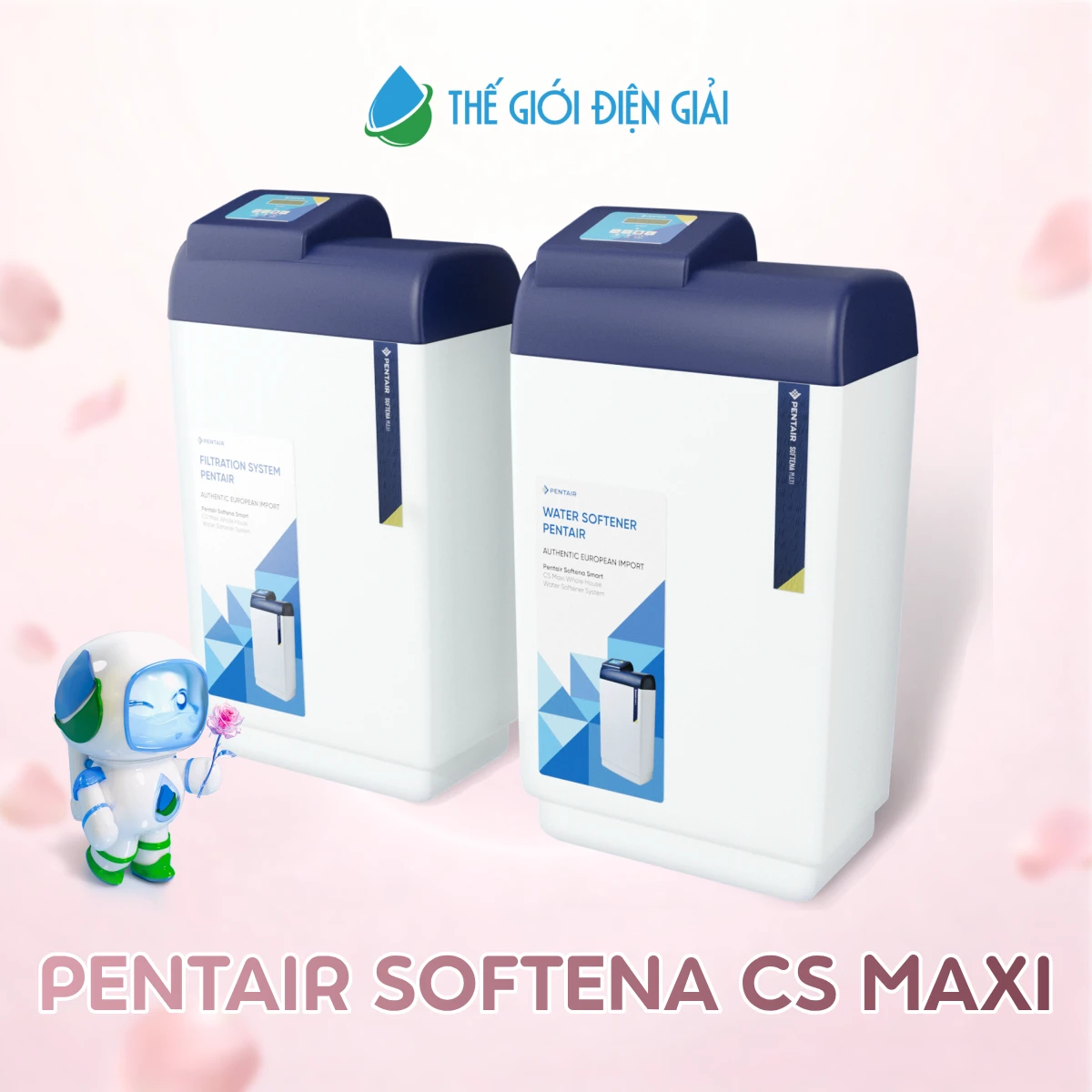 Hệ thống lọc tổng Pentair Softena CS Maxi – Nhập khẩu từ Châu Âu