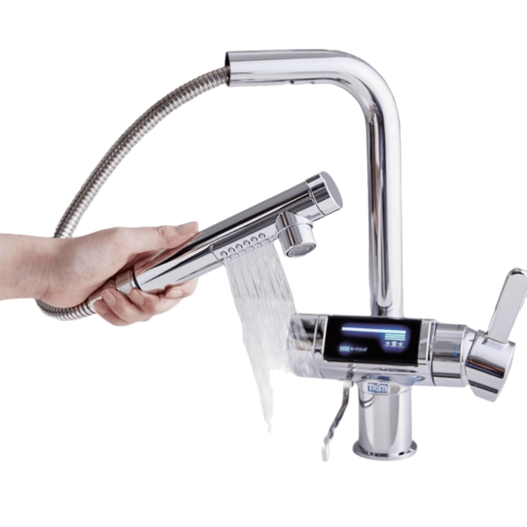 TrimiON Gracia được tích hợp thêm hệ thống vệ sinh tự động Double Auto Change Crossline, giúp lọc sạch hoàn toàn các mảng bám trên bề mặt điện cực