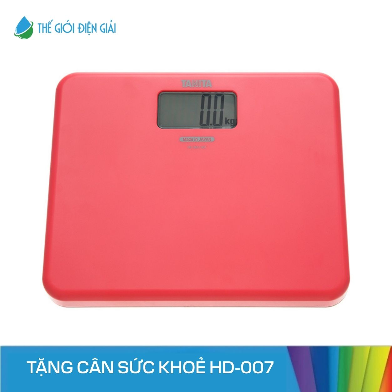 Tặng cân sức khoẻ phân tích chỉ số cơ thể HD-007