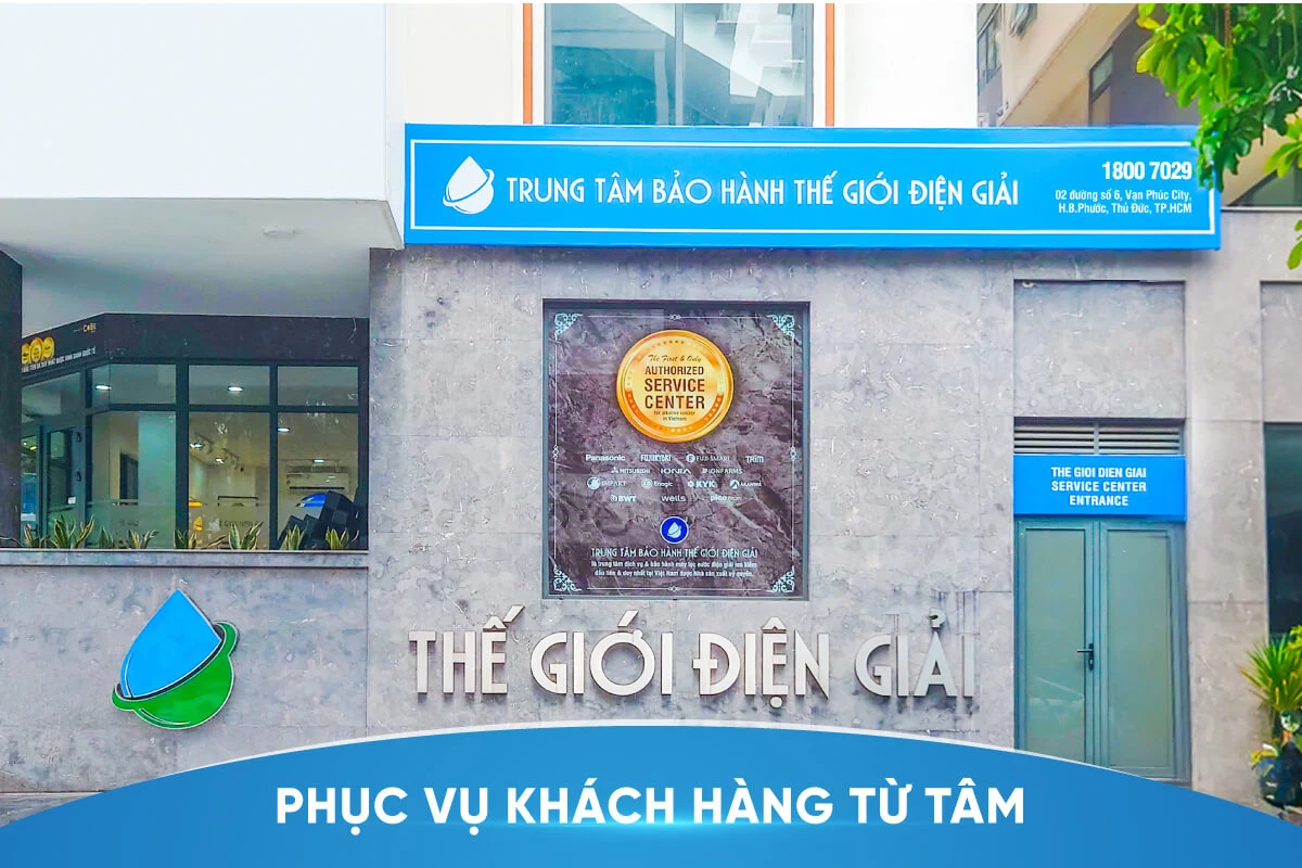 Trung tâm bảo hành tại Thủ Đức, Thành phố Hồ Chí Minh của Thế Giới Điện Giải