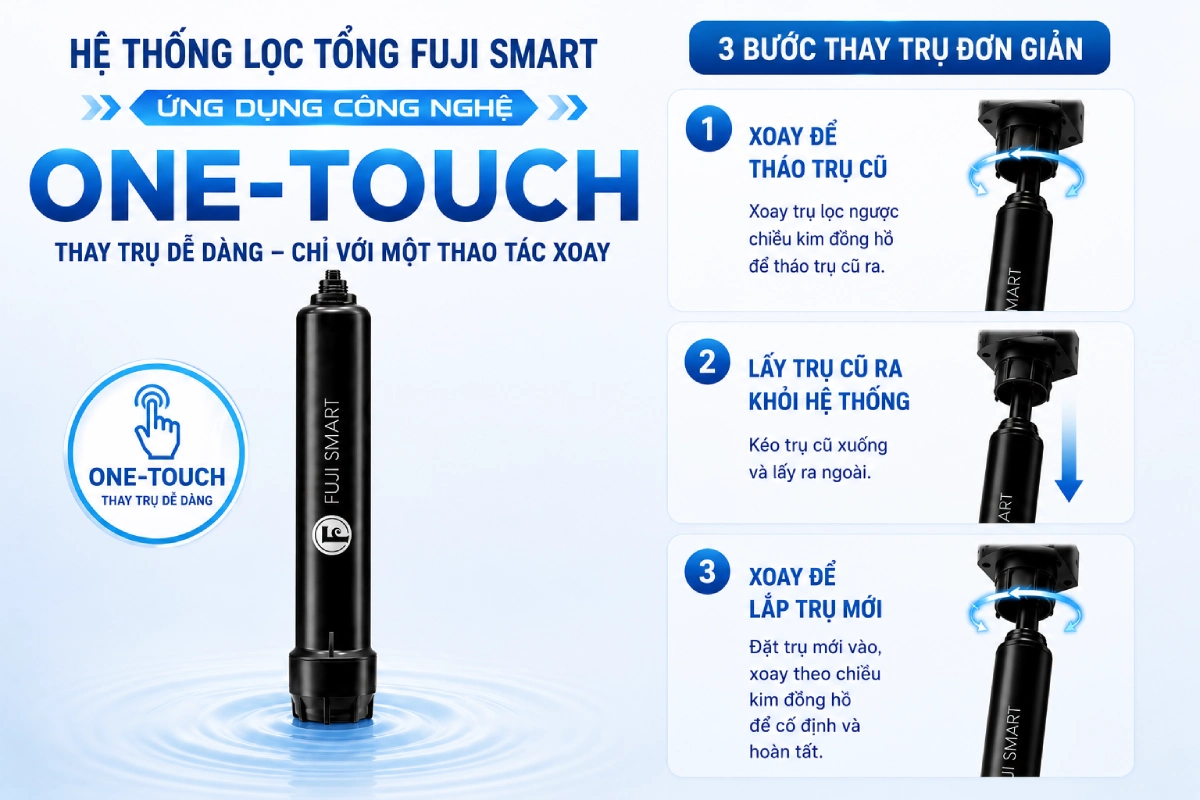 cong-nghe-one-touch-cua-he-thong-loc-tong-fuji-smart