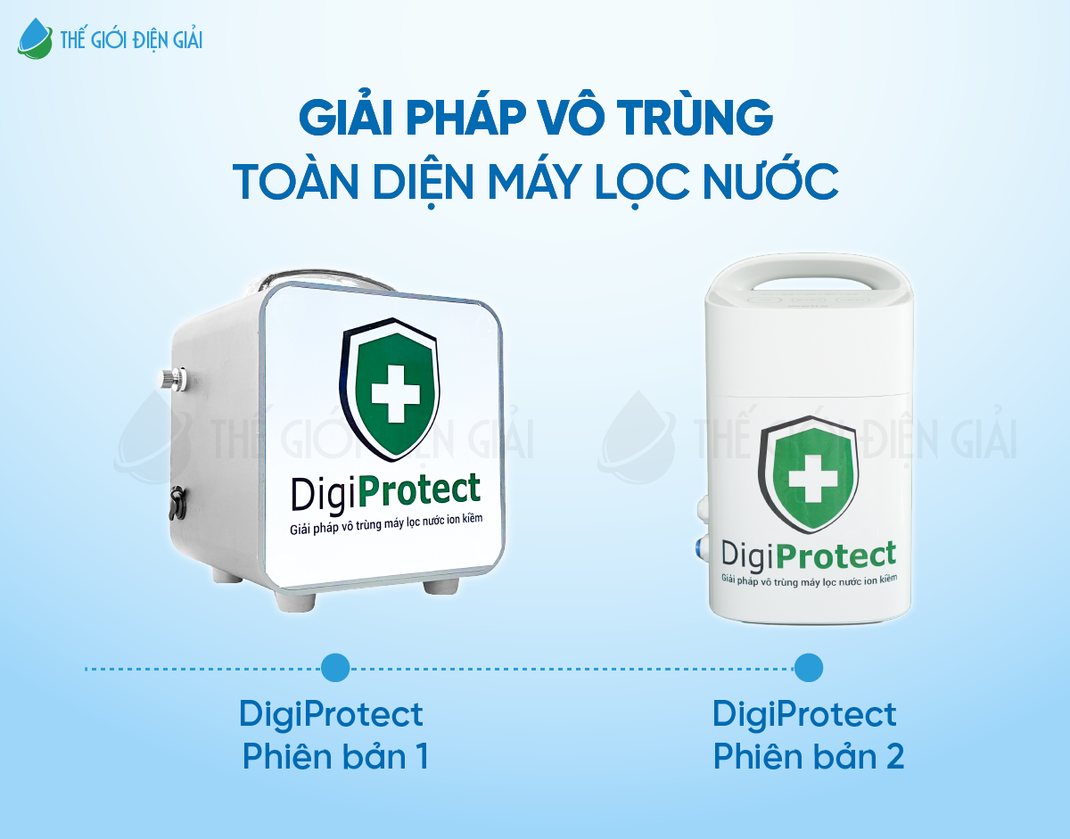 DigiProtect - Giải pháp vô trùng toàn diện máy lọc nước