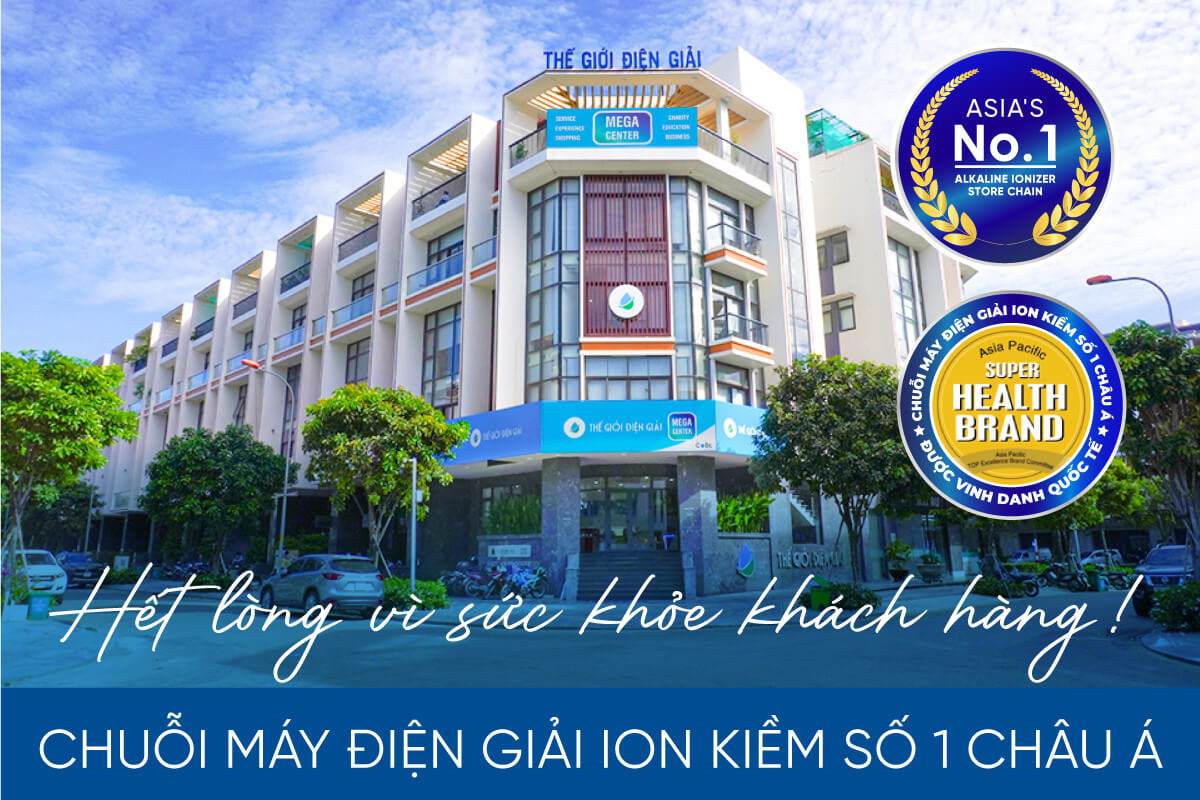 Tập đoàn Thế Giới Điện Giải: Chuỗi máy điện giải iON kiềm số 1 Châu Á