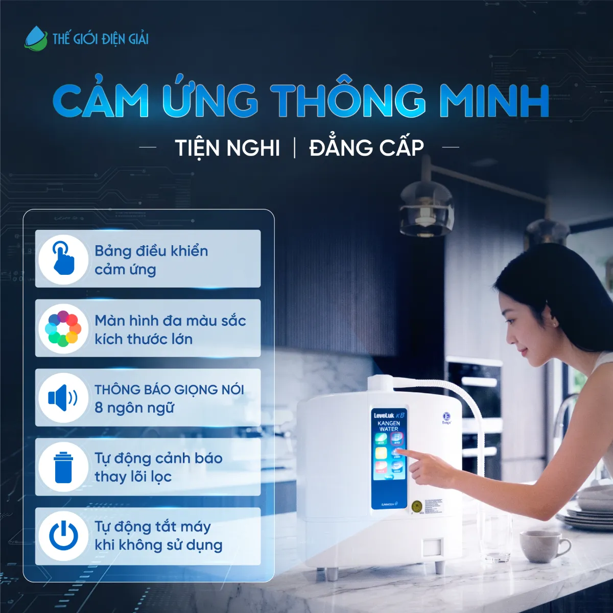 (SOF-2026-00862) Design Inforgraphic Máy lọc nước Kangen Leveluk K8-08-1