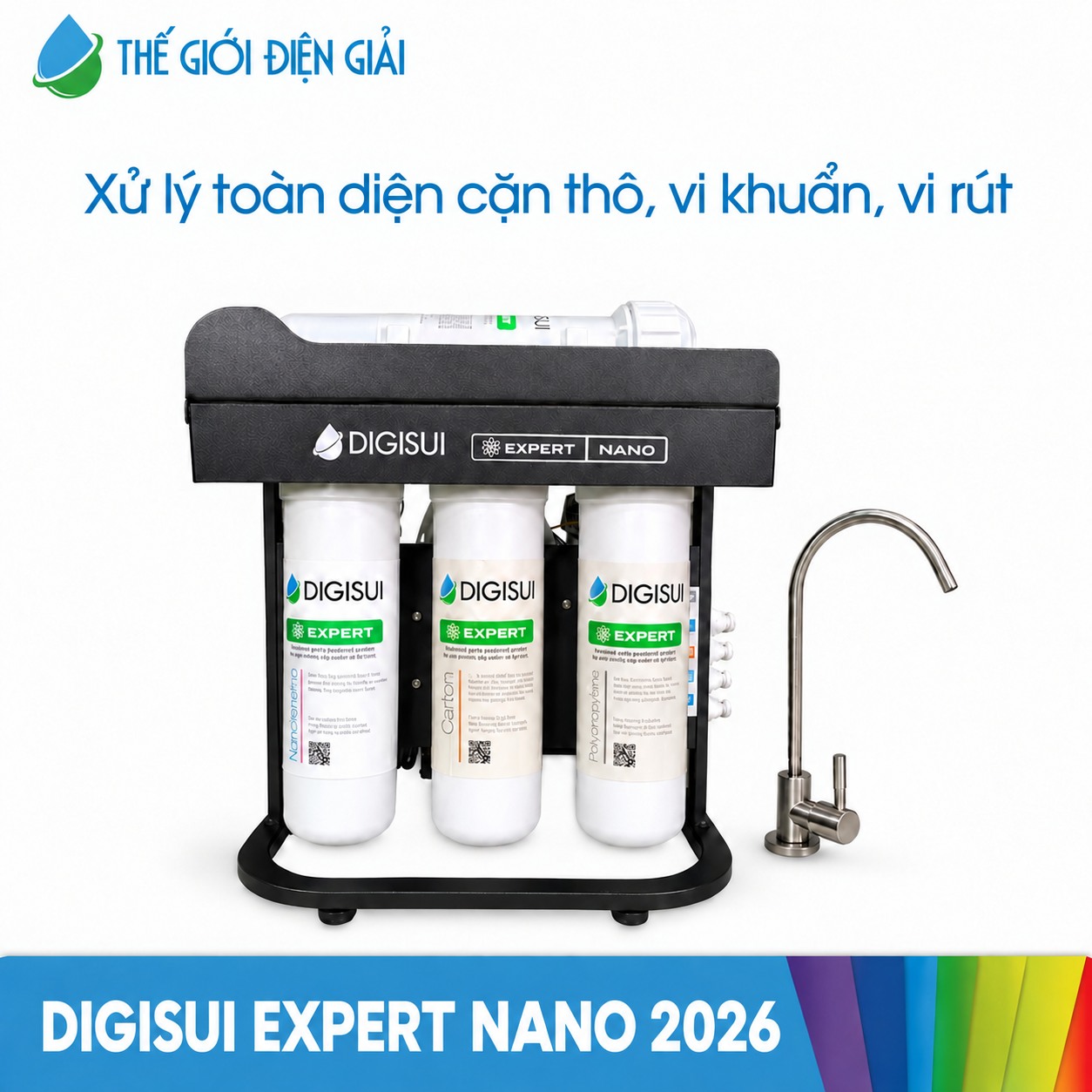 Bộ tiền xử lý nước giếng Digisui Expert Nano 2026