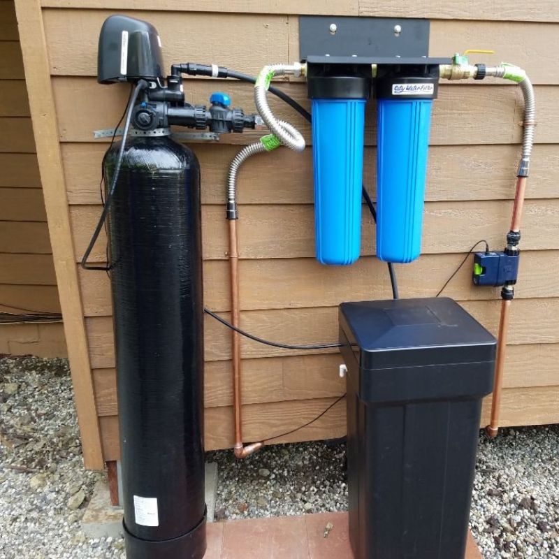 Máy lọc nước tổng xả thải nhiều bất thường