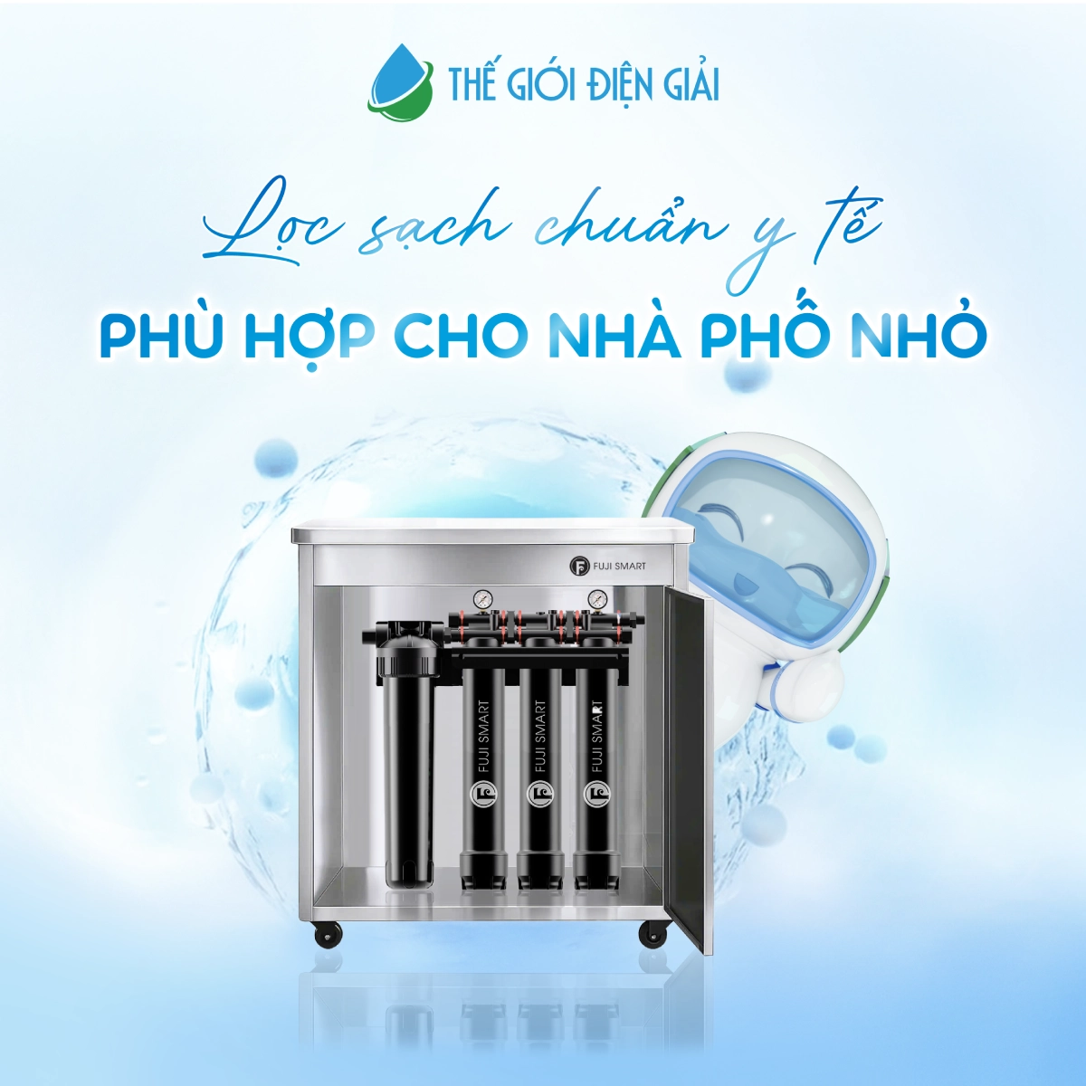 Hệ thống lọc nước đầu nguồn Fuji Smart APT 200 Plus