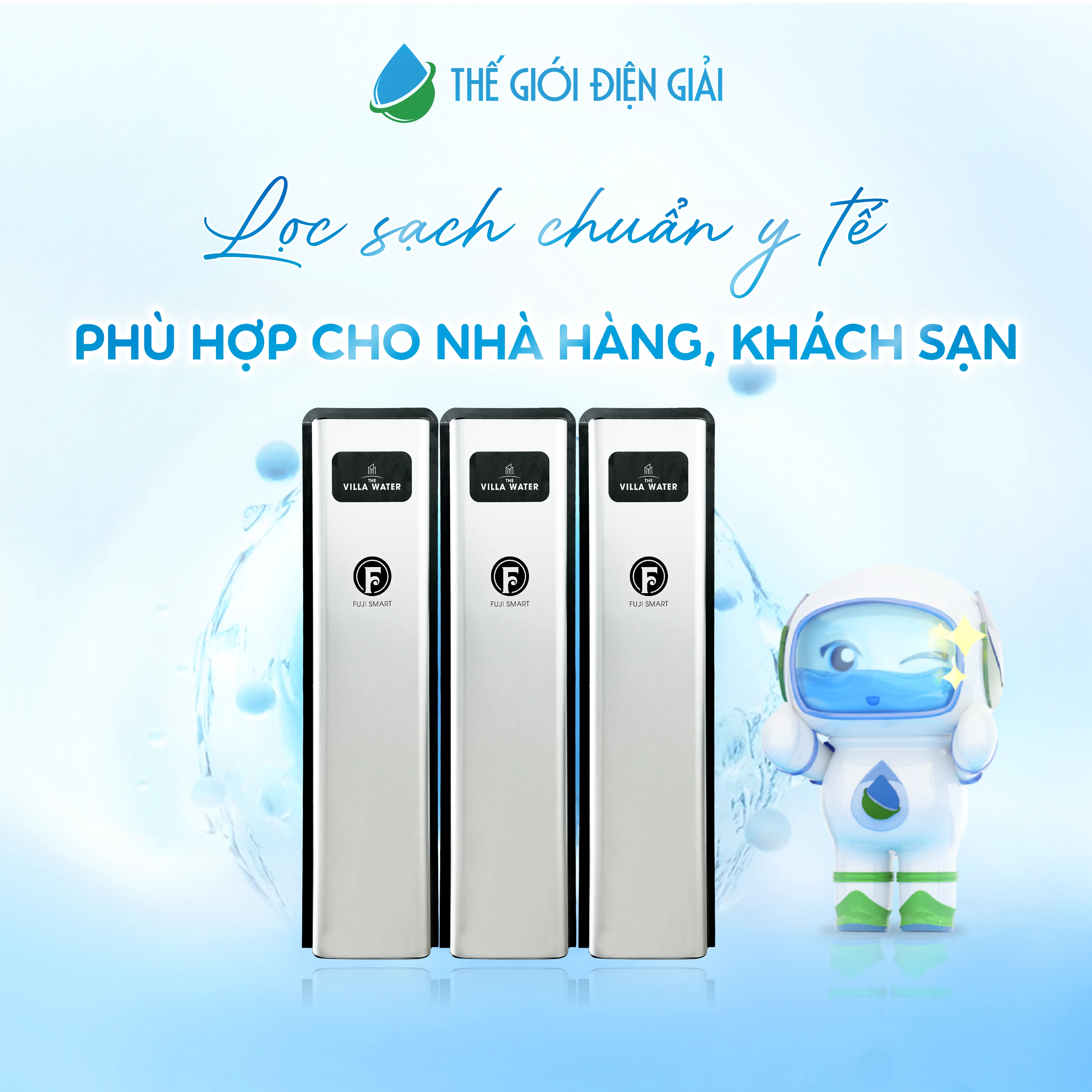 Hệ thống lọc nước đầu nguồn cao cấp Fuji Smart S2400