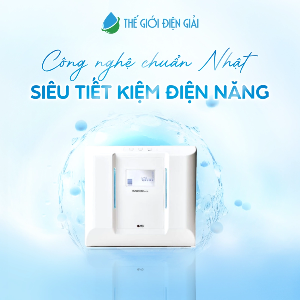 Máy lọc nước điện giải ion kiềm OSG Human Water HU-150