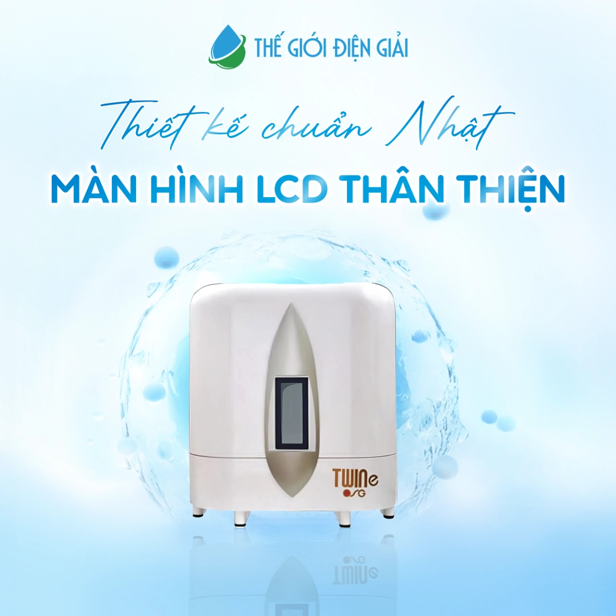 [SOF-2025-01940] may loc nuoc dien giai ion kiem OSG TWIN-e