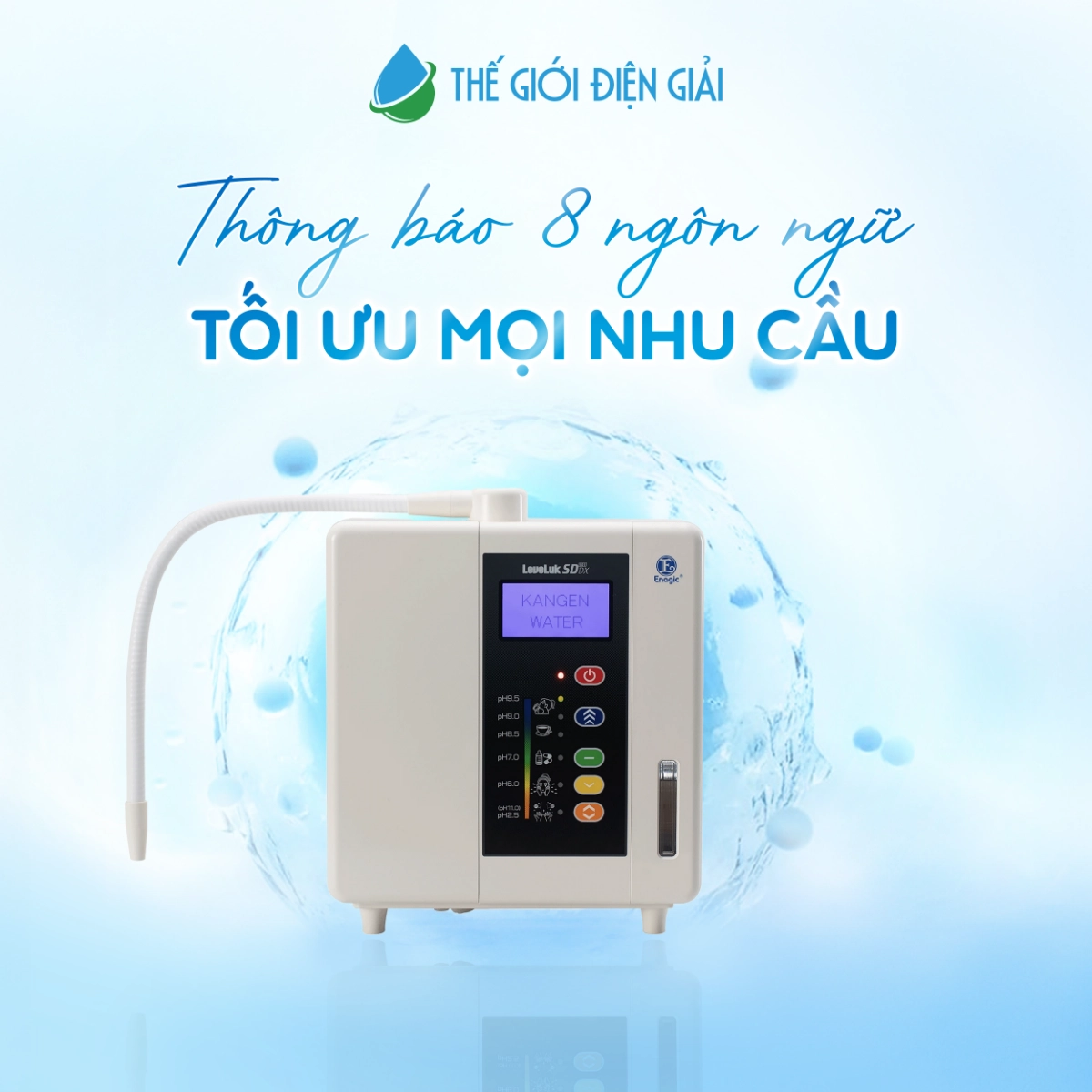 [SOF-2025-01940] May loc nuoc Kangen LeveLuk SD501DX