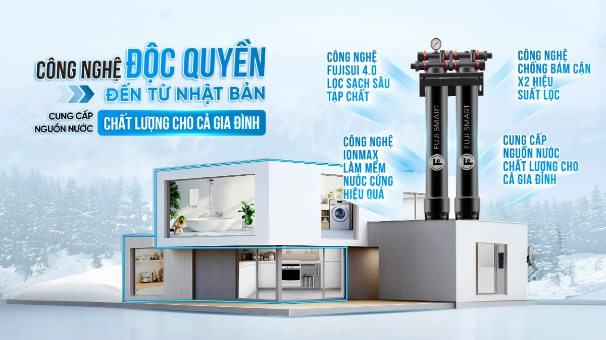 Fuji Smart APT 200 Plus tích hợp nhiều công nghệ hiện đại, tiên tiến từ Nhật Bản