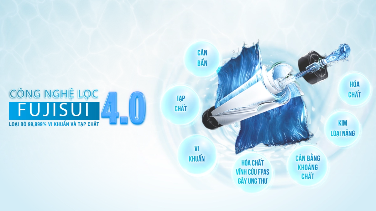 Công nghệ màng sợi rỗng FUJISUI 5.0