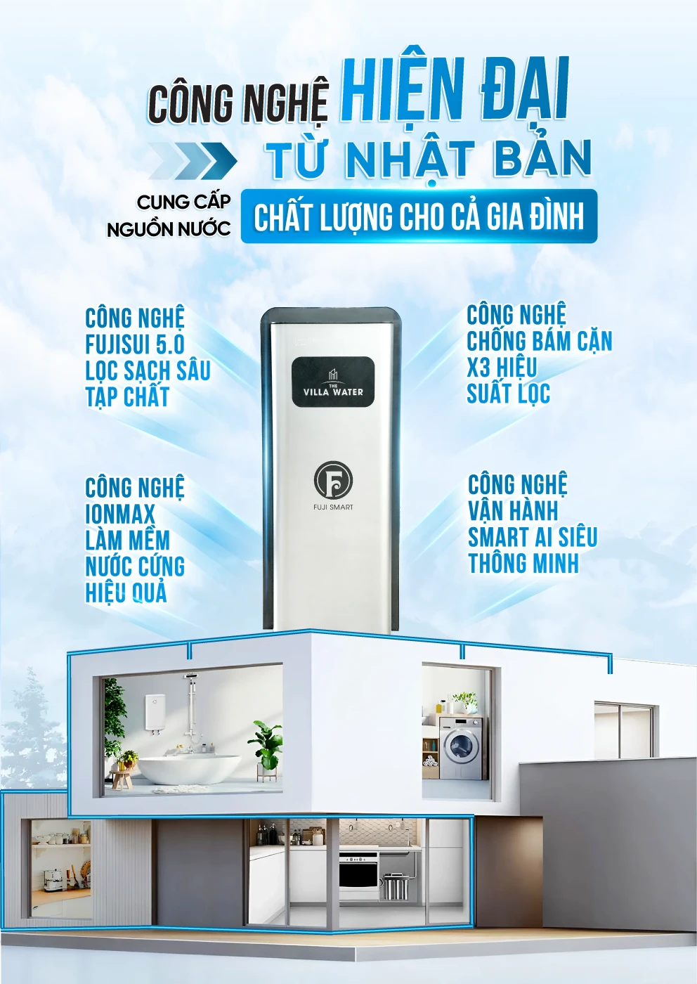 hệ thống lọc tổng Fuji Smart S400