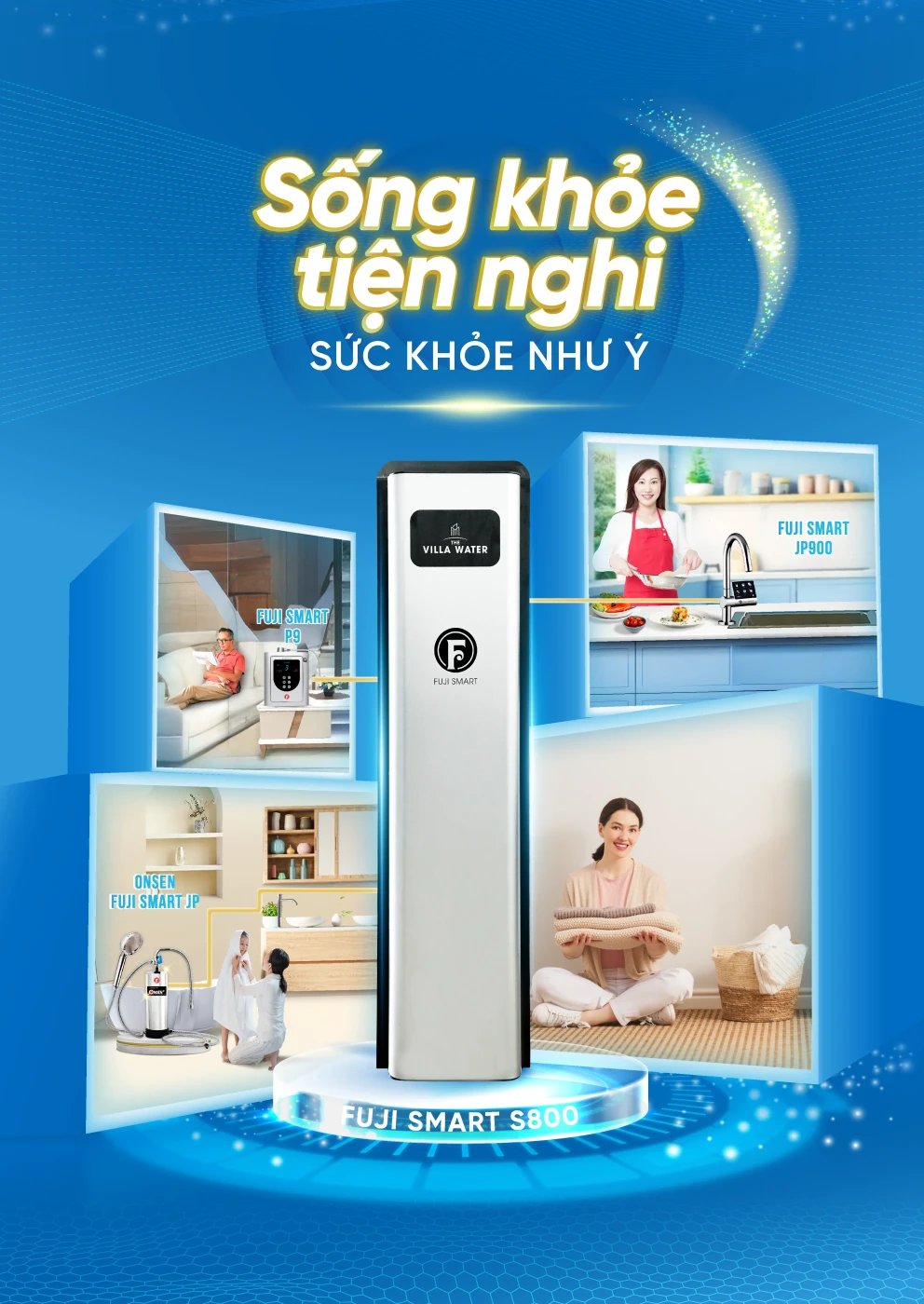 lọc nước đầu nguồn Fuji Smart S800