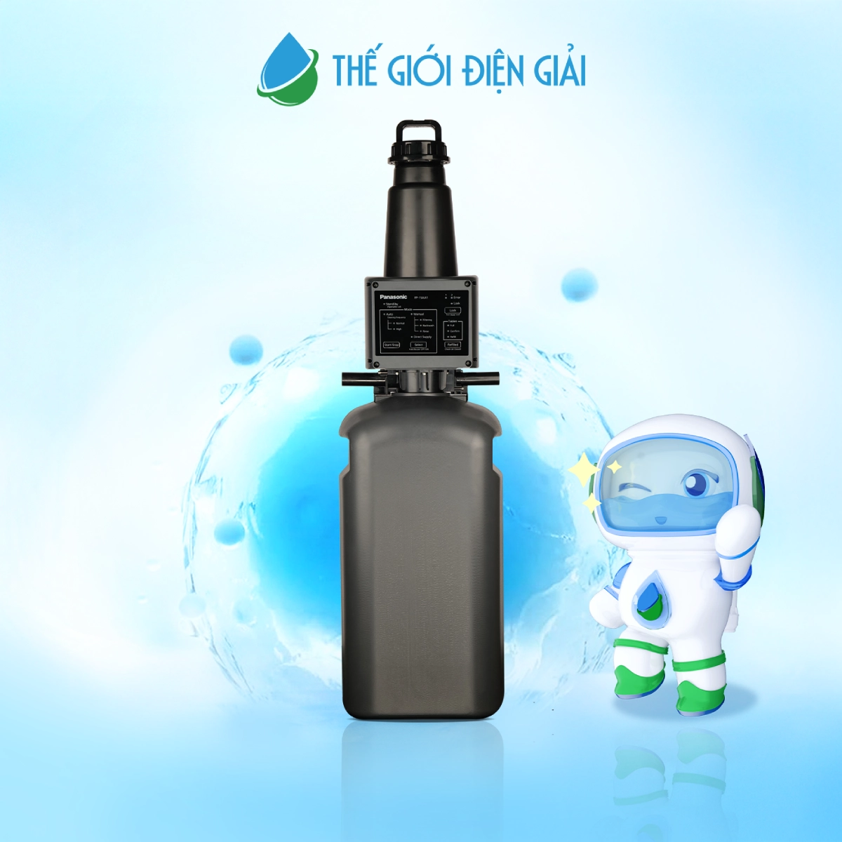 Hệ thống lọc tổng đầu nguồn Panasonic Complex Master Series FP-15AA1 - Hàng nhập khẩu chính hãng giá chỉ tầm trung