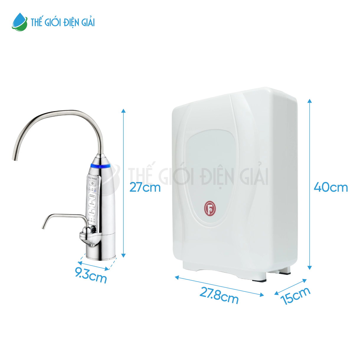 Máy lọc nước điện giải ion kiềm Nhật Bản Fuji Smart i9 U Pro siêu Hydro