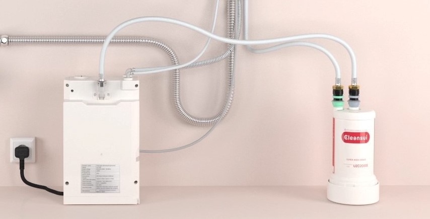 binh dien phan va loi loc cleansui