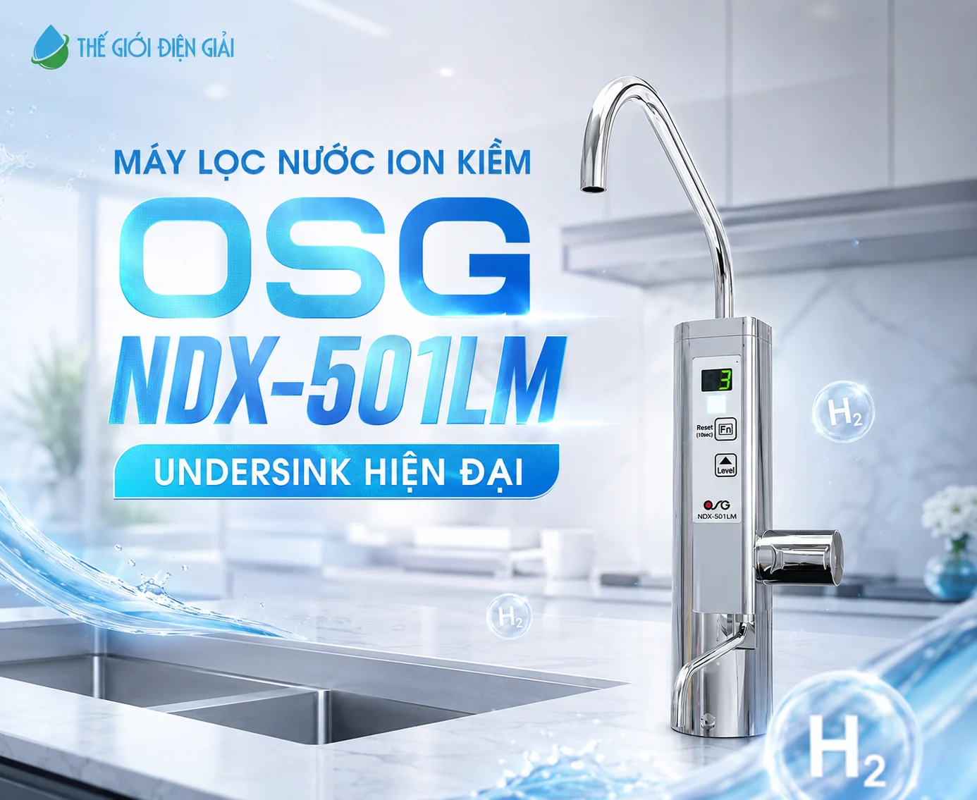 Infographic Máy lọc nước ion kiềm OSF NDX-501LM