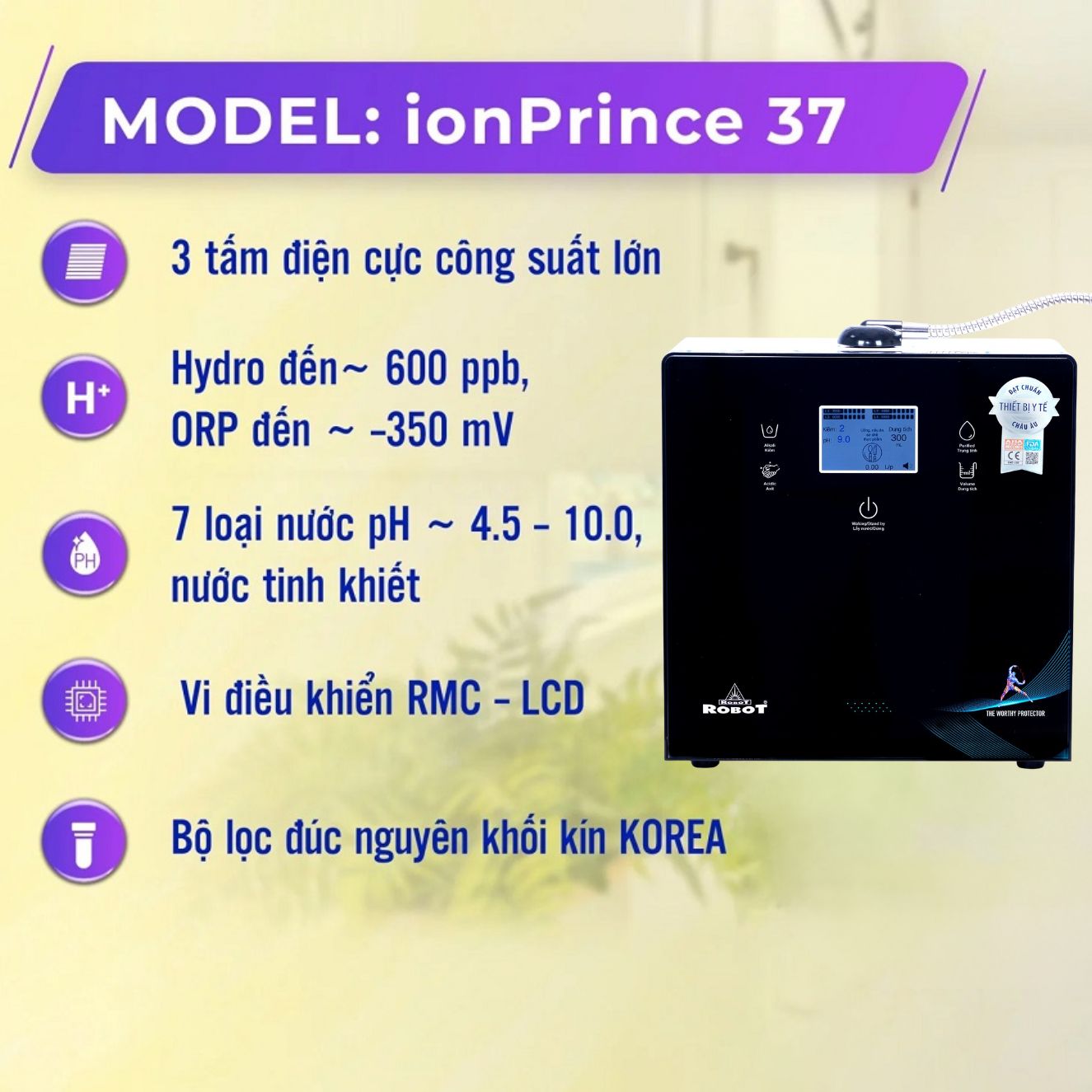 Robot ionPrince 37