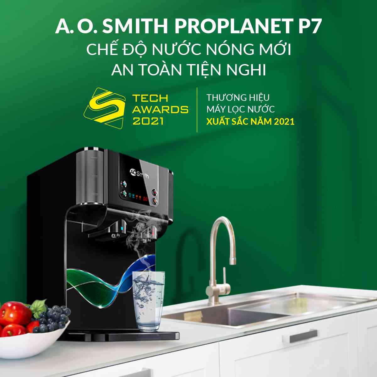 infographics Máy lọc nước A.O. Smith ProPlanet P7
