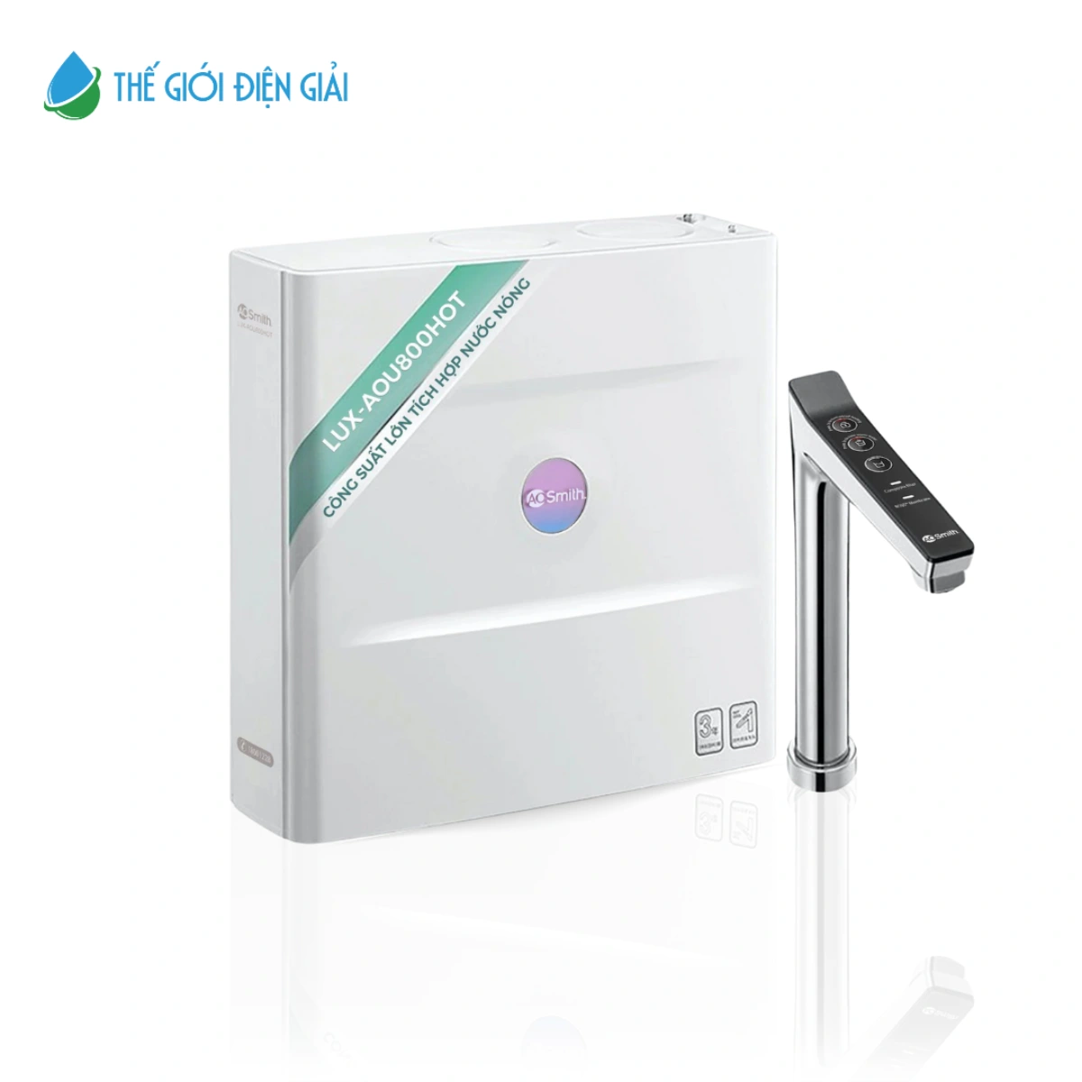 Máy lọc nước công suất lớn A. O. Smith LUX-AOU800HOT