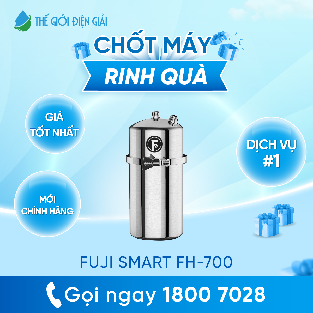 Máy lọc nước Fuji Smart FH-700