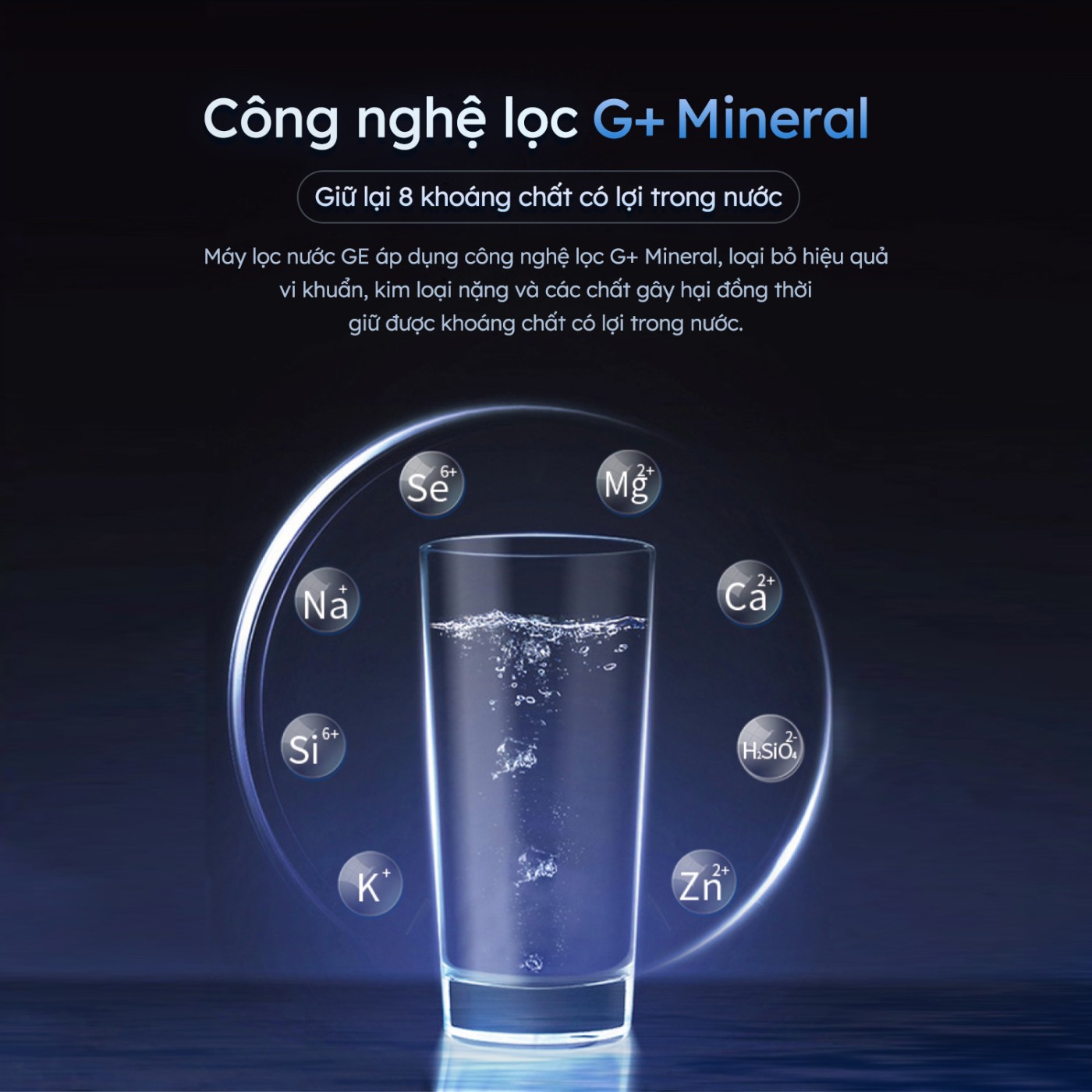 infographics máy lọc nước, giữ khoáng GE GN620 3