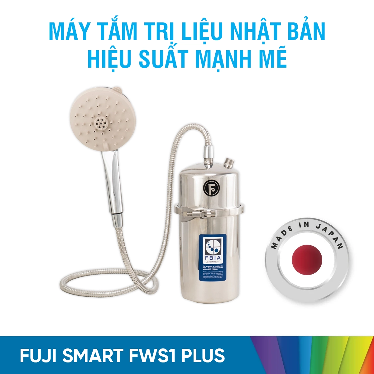 Máy tắm bọt khí trị liệu Fuji Smart FWS1 Plus