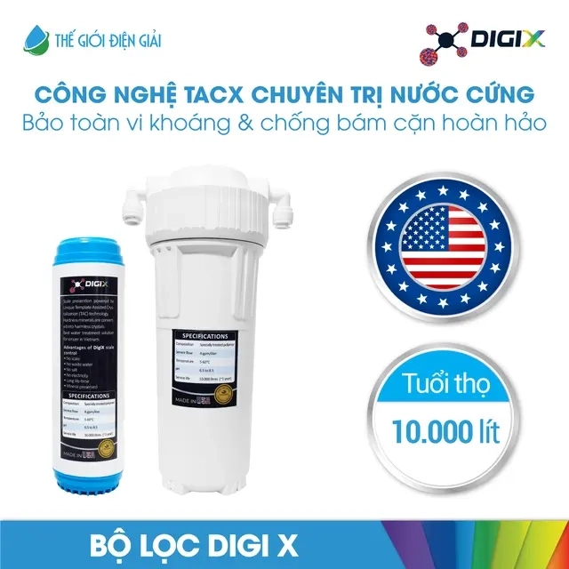 DigiX - Công nghệ TACX chuyên trị nước cứng