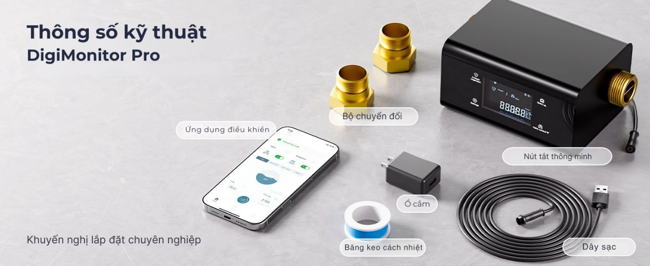 Hệ thống iOT theo dõi & cảnh báo sự cố thông minh DigiMonitor Pro
