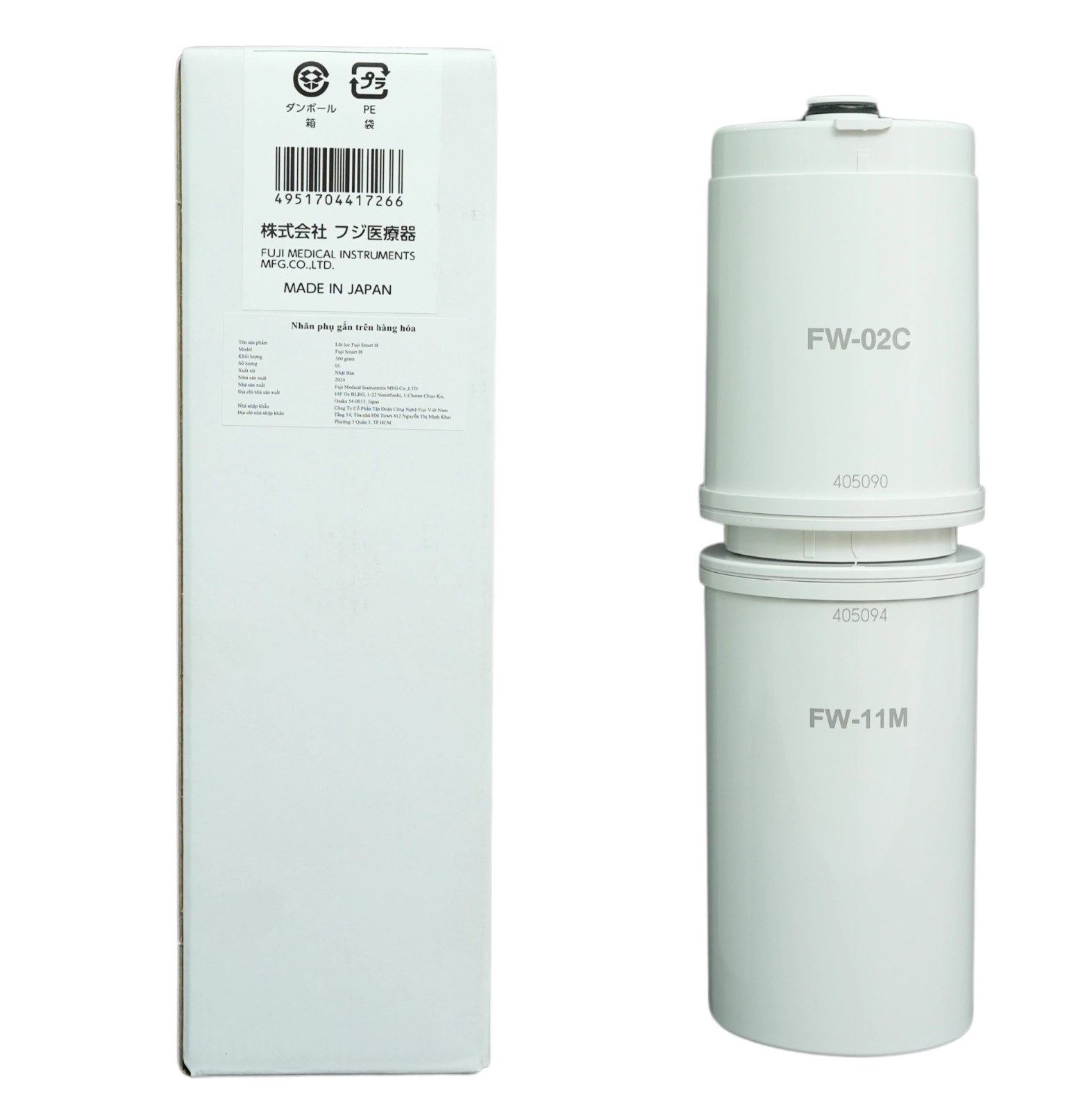 Lõi lọc máy lọc nước điện giải iON kiềm Fuji Smart i8