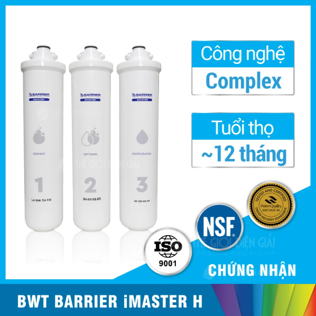 Lõi lọc máy lọc nước BWT Barrier iMaster H