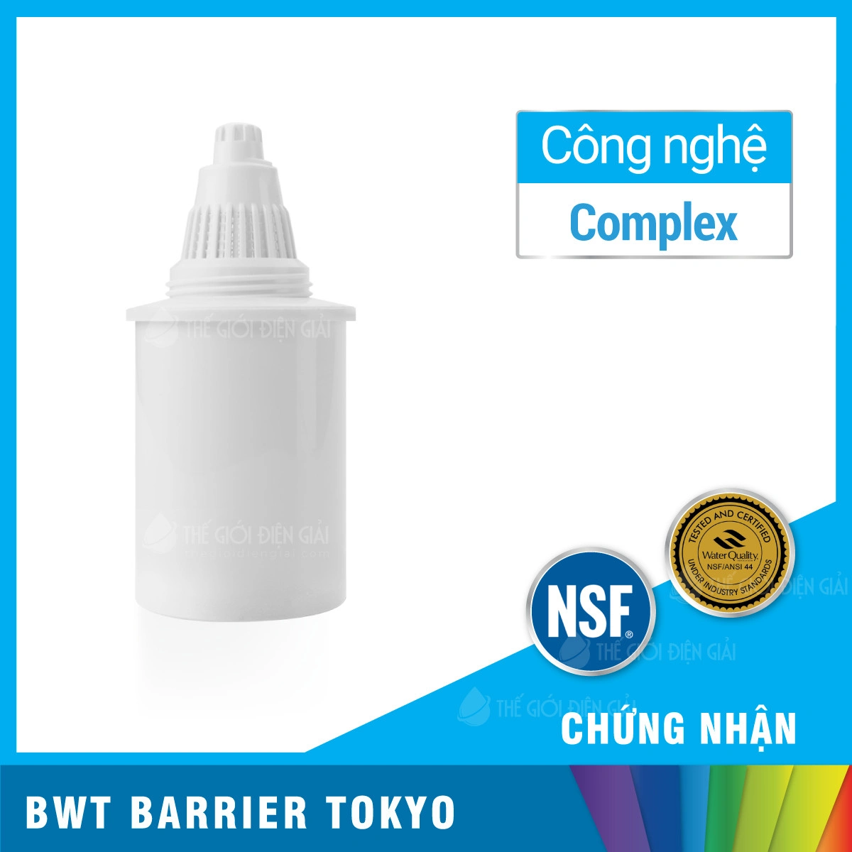 Lõi lọc bình lọc nước di động thông minh BWT Barrier Tokyo