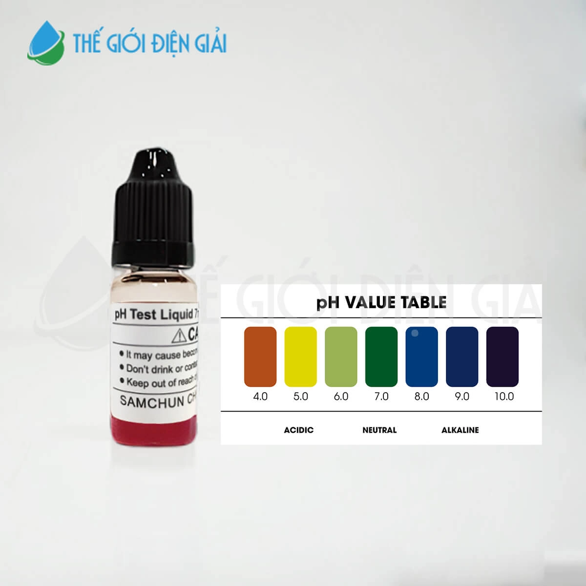 Dung dịch đo độ pH của nước
