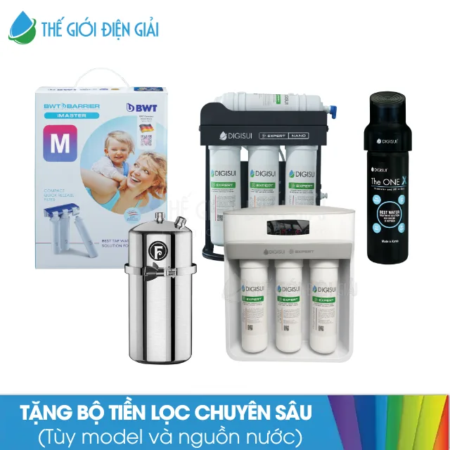 Bộ tiền xử lý nước cao cấp công nghệ Hàn, Đức, Nhật đến 17 triệu đồng (Tùy model)