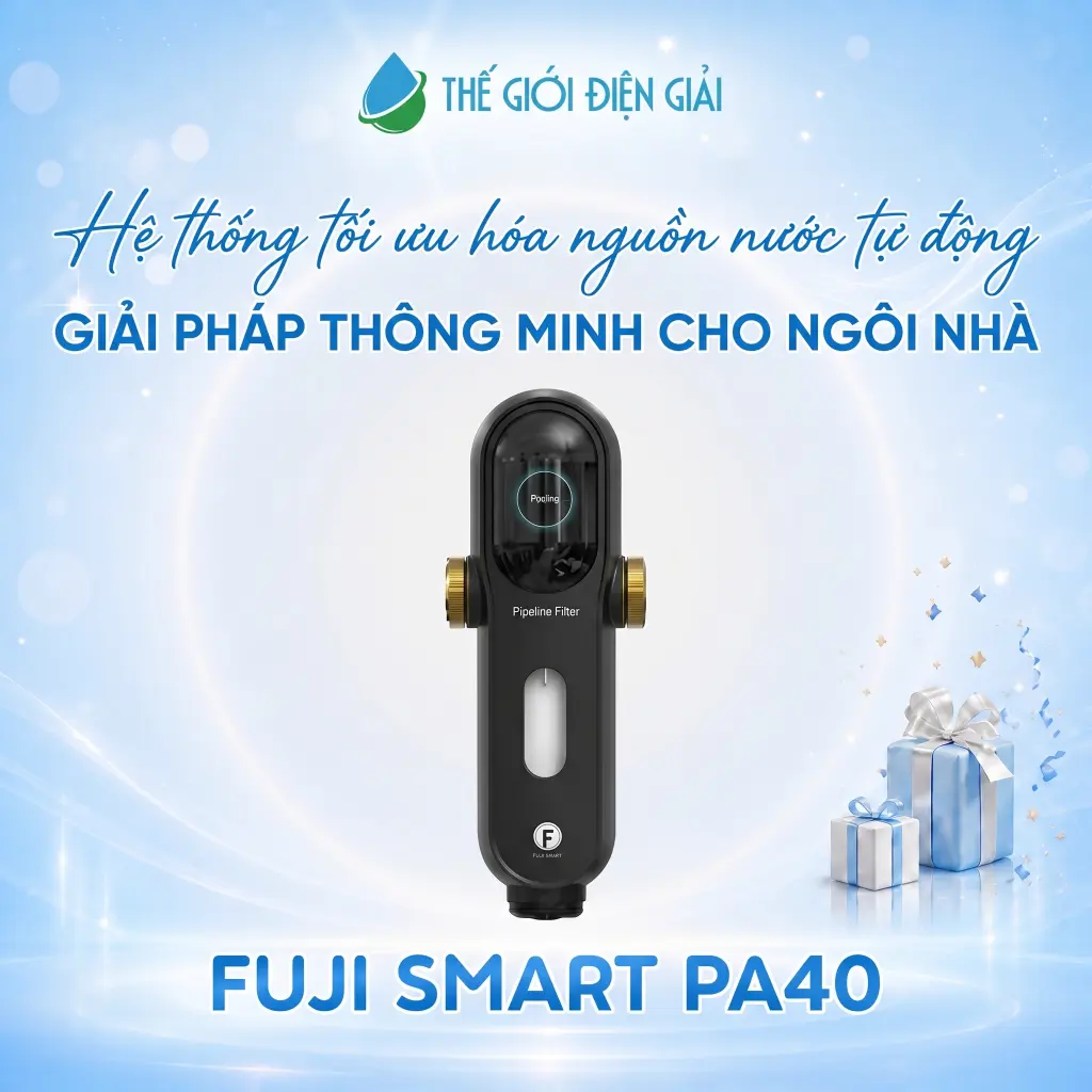 Bộ tối ưu nguồn nước tự động vệ sinh Fuji Smart PA40